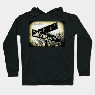 SW Hill &amp; California Avenue SW, West Seattle, WA SIGNATURE by Mistah Wilson Hoodie